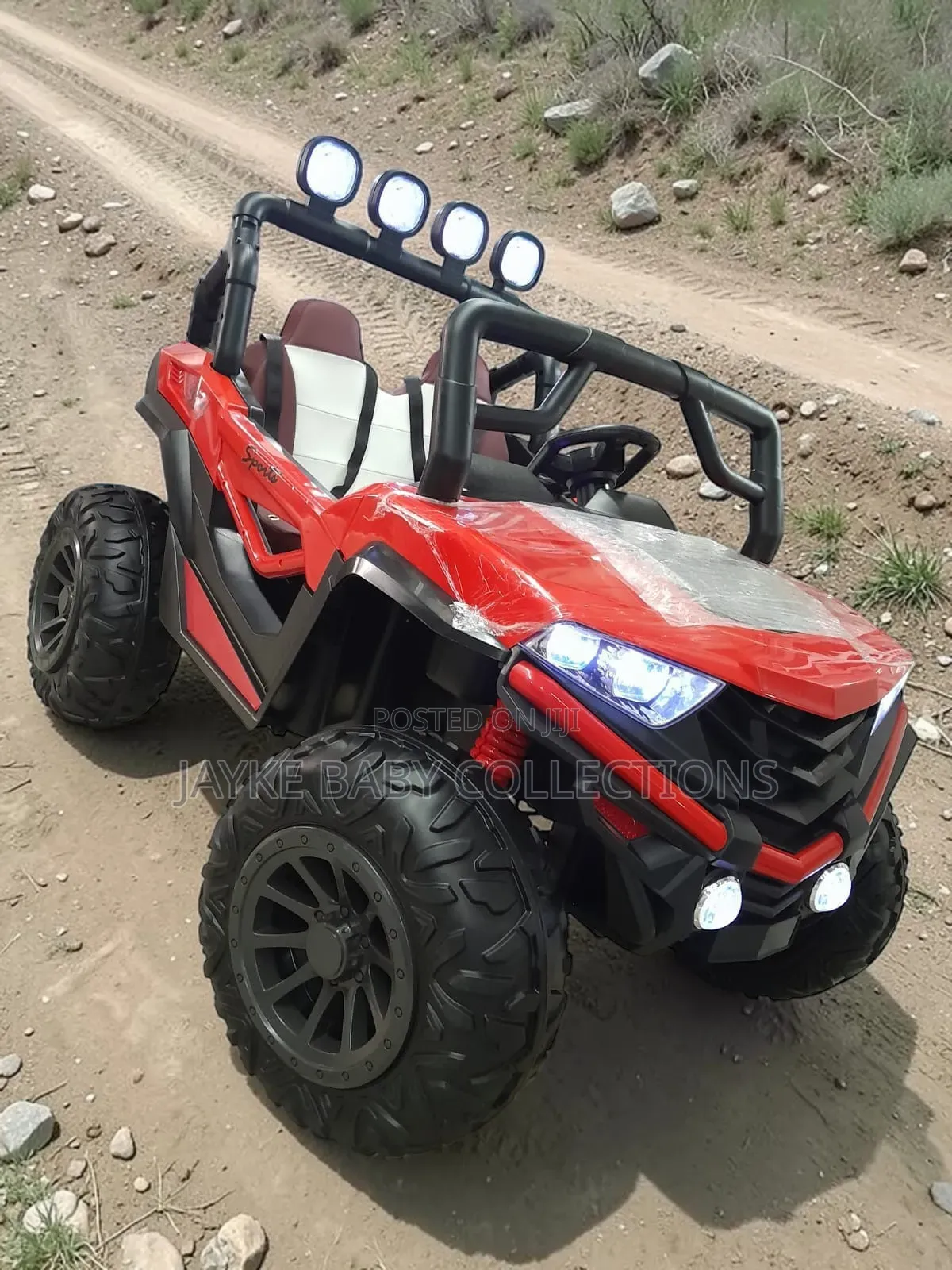 4x4 Kids Electric Ride-on Jeep – Perfect Outdoor Fun Car for Two Kids