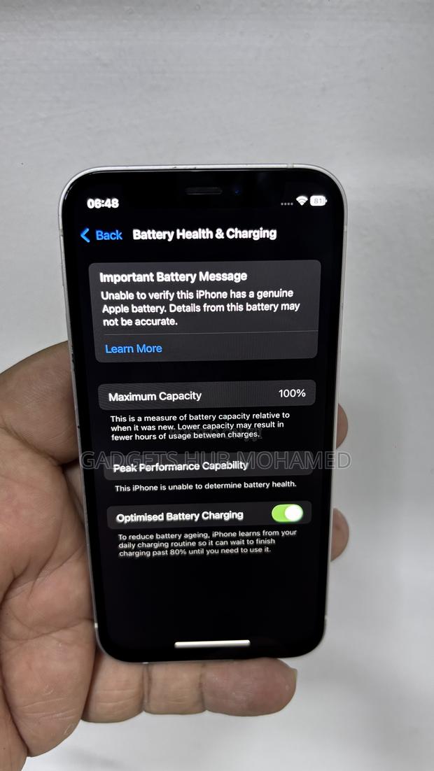 Apple iPhone 12 mini 128 GB White - thumbnail 2