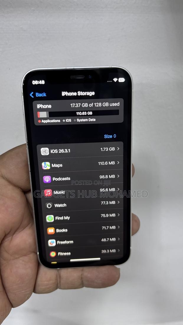 Apple iPhone 12 mini 128 GB White - thumbnail 3