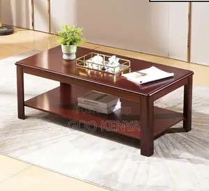 Office Table; Rectangular Mahogany Coffee Table For Living Room