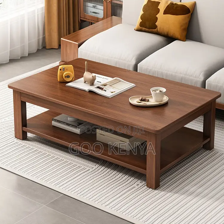 Office Table; Rectangular Mahogany Coffee Table For Living Room