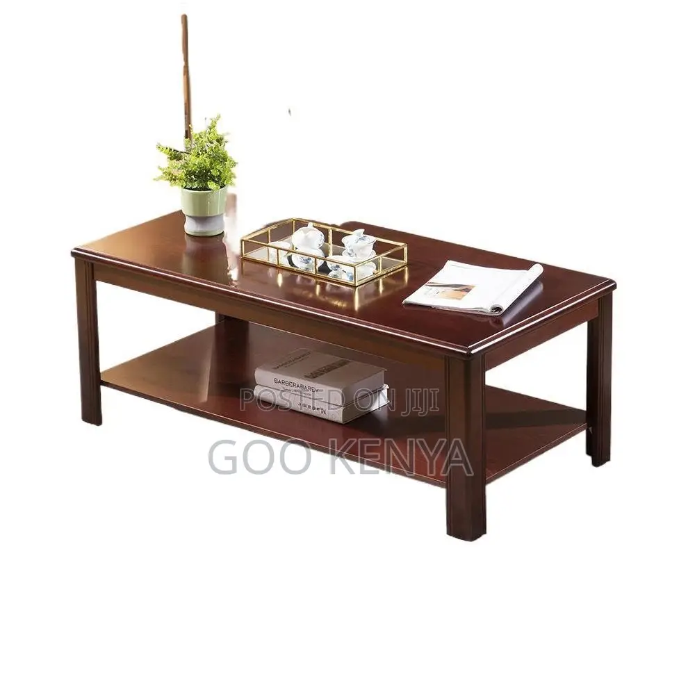 Office Table; Rectangular Mahogany Coffee Table For Living Room