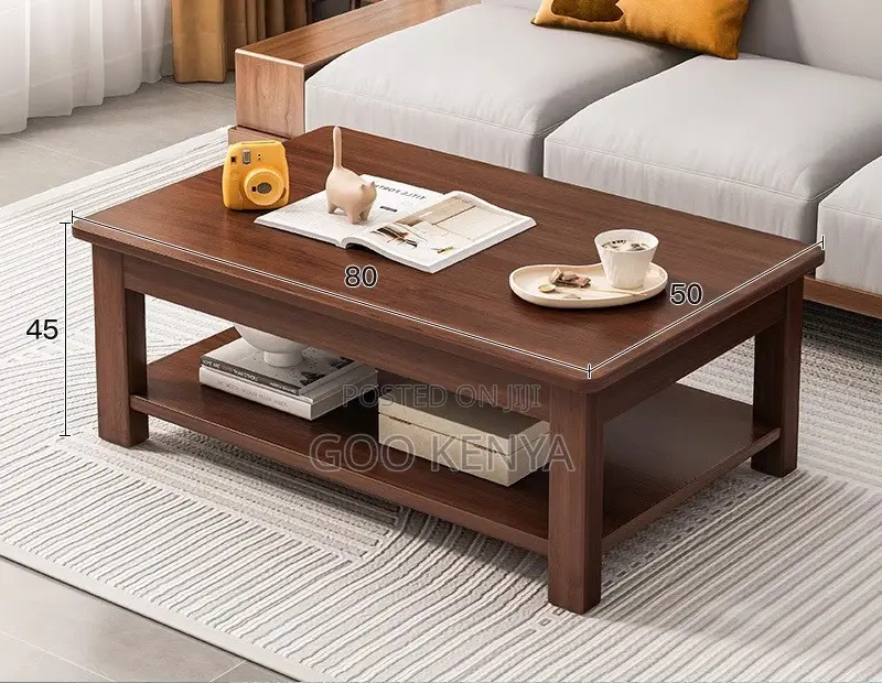 Office Table; Rectangular Mahogany Coffee Table For Living Room