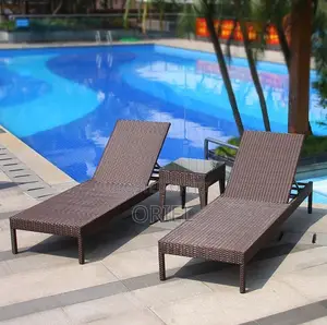 Outdoor Chair; Premium Poolside Sun Chair for Home
