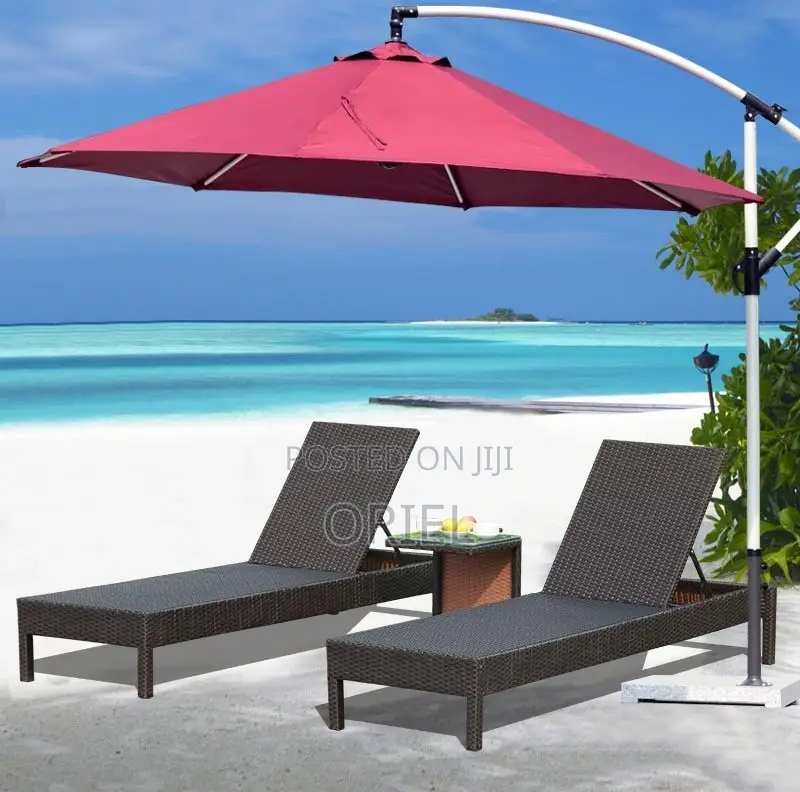 Outdoor Chair; Premium Poolside Sun Chair for Home
