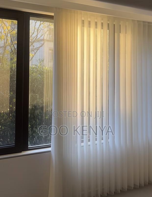 Home Curtains; Living Room Curtain Blinds With Adjusting Close - thumbnail 6