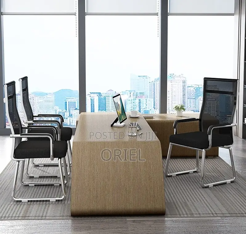 Office Guest's Chair; Sleek Stackable Office Meeting Chair