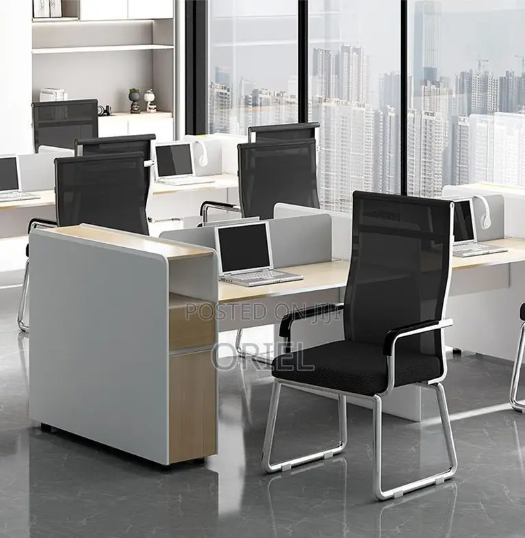Office Guest's Chair; Sleek Stackable Office Meeting Chair