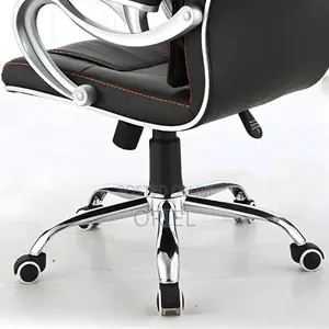 Office Chairs; Professional Leather High-Back Work Chair