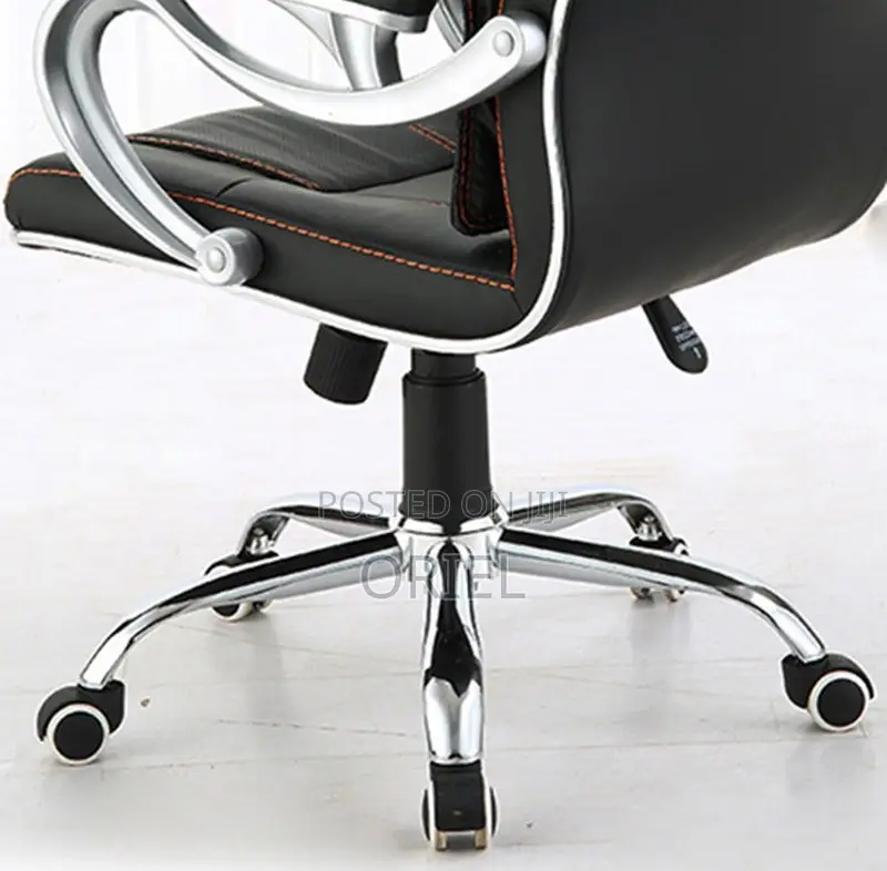 Office Chairs; Professional Leather High-Back Work Chair
