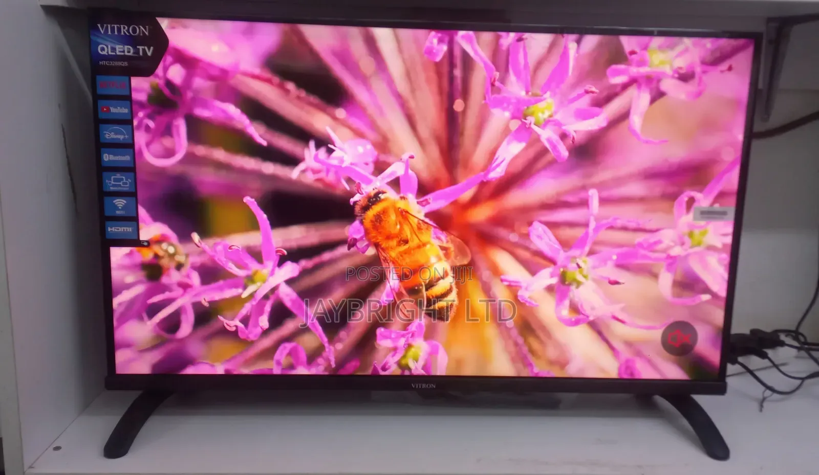 Vitron 32 Inch Smart Tv – Frameless Android-with Bluetooth