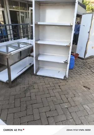 Stainless Steel Books Shelves