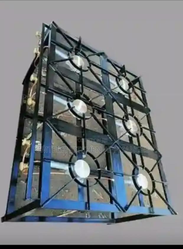 Mild Steel 6 Burner - main view