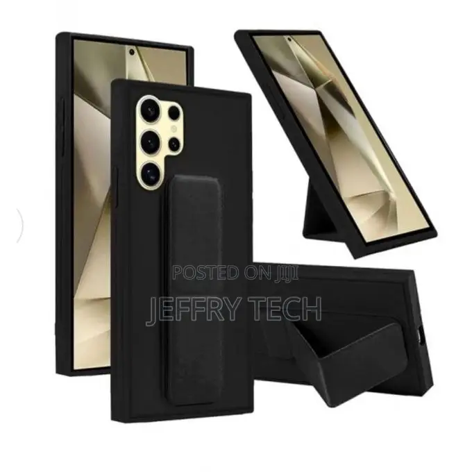 Samsung Galaxy S24 Ultra Kickstand Case F Silicone Cover With a Stand
