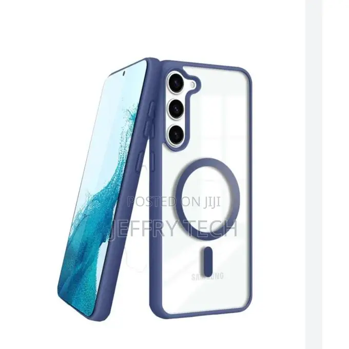 Samsung Phone Case for Galaxy S22 + Plus Crystal Clear Magsafe Case/Co