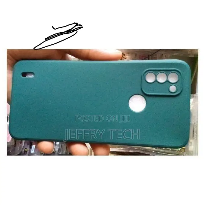 Soft Silicone Slim Smooth Phone Case Cover for Nokia C31, Green