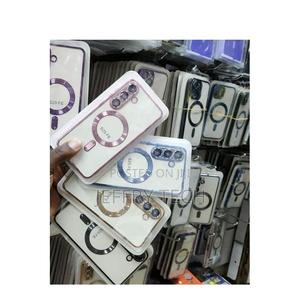 Samsung S25fe Pink Transparent Magsafe Case, Slim Shockproof Tpu Magne - thumbnail 2