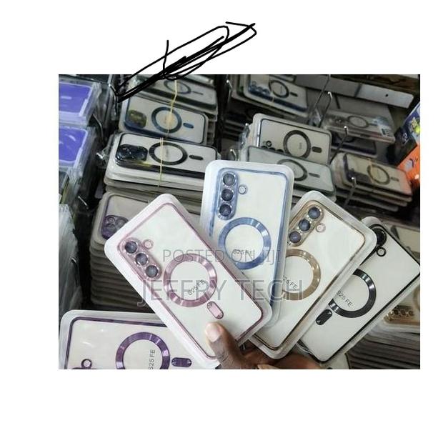 Samsung S25fe Pink Transparent Magsafe Case, Slim Shockproof Tpu Magne - thumbnail 3