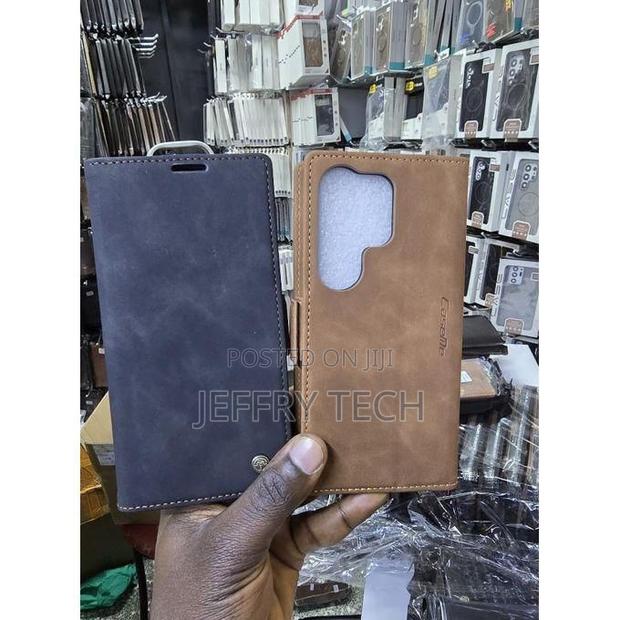 Caseme Leather Flip Case for Samsung Galaxy S26 Ultra