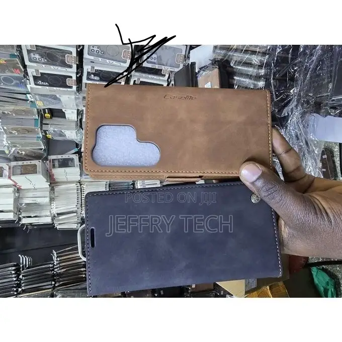 Caseme Leather Flip Case for Samsung Galaxy S26 Ultra