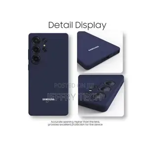Samsung Galaxy S26 Ultra Premium Blue Silicone Phone Case/ Cover