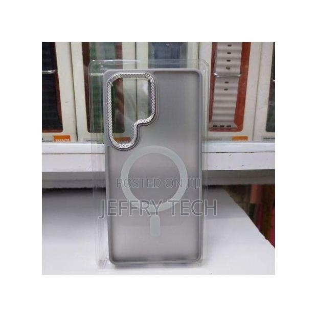 Samsung Galaxy S26 Ultra Grey Premium Matte Finish Stylish Magnetic Ca