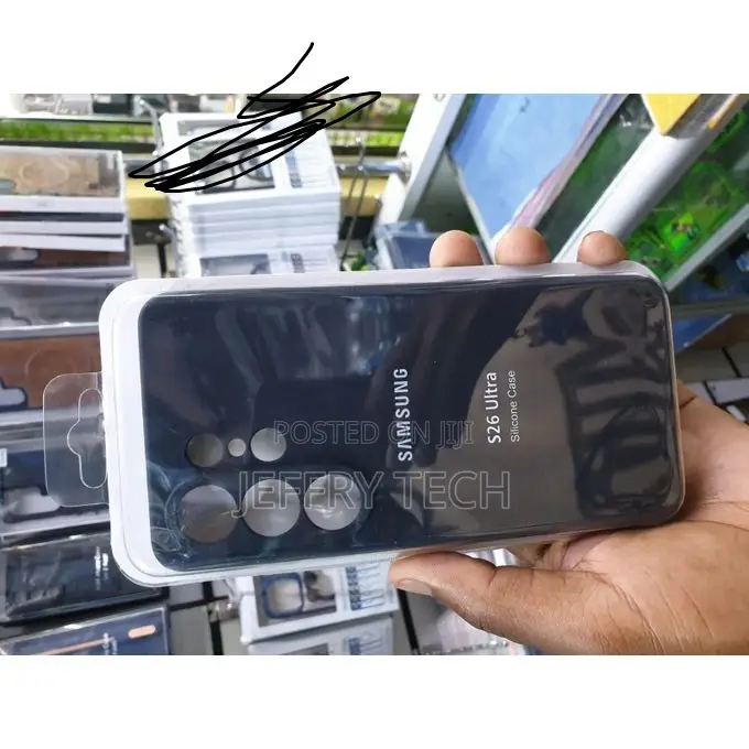 Soft Silicone Protective Case for Samsung Galaxy S26 Ultra – Shockproo