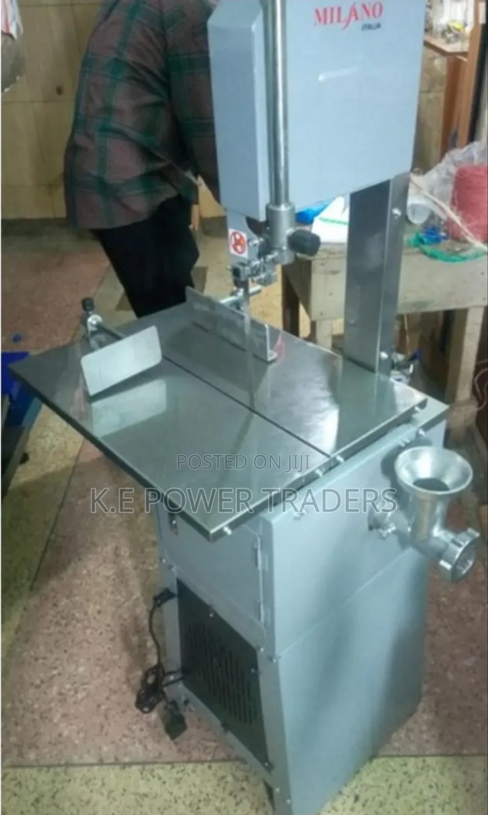 Electric Meat Mincer With Bone Saw Machine – Heavy Duty