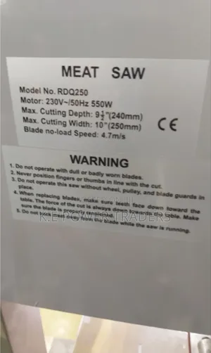 Electric Meat Mincer With Bone Saw Machine – Heavy Duty
