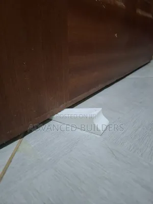 Plastic Door Stopper - White