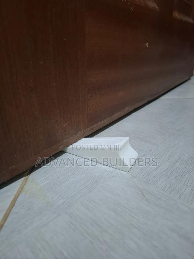Plastic Door Stopper - White - main view