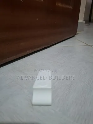 Plastic Door Stopper - White