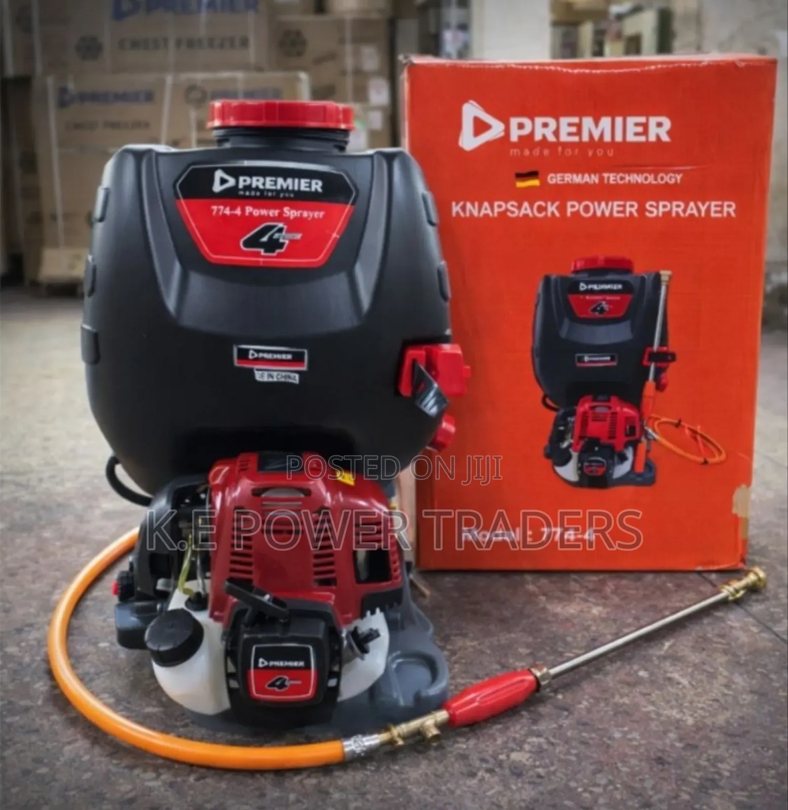 Premier Knapsack Power Sprayer 4 Stroke Engine