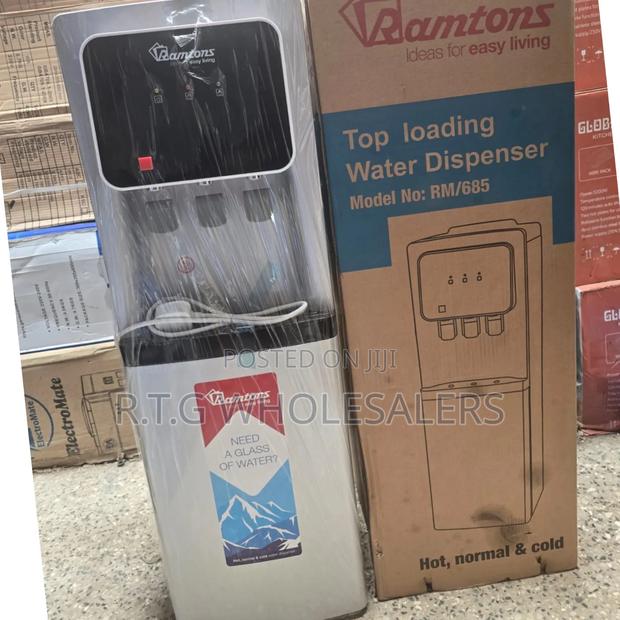 Ramtons Rm/685 3-Tap Water Dispenser With Compressor Cooling