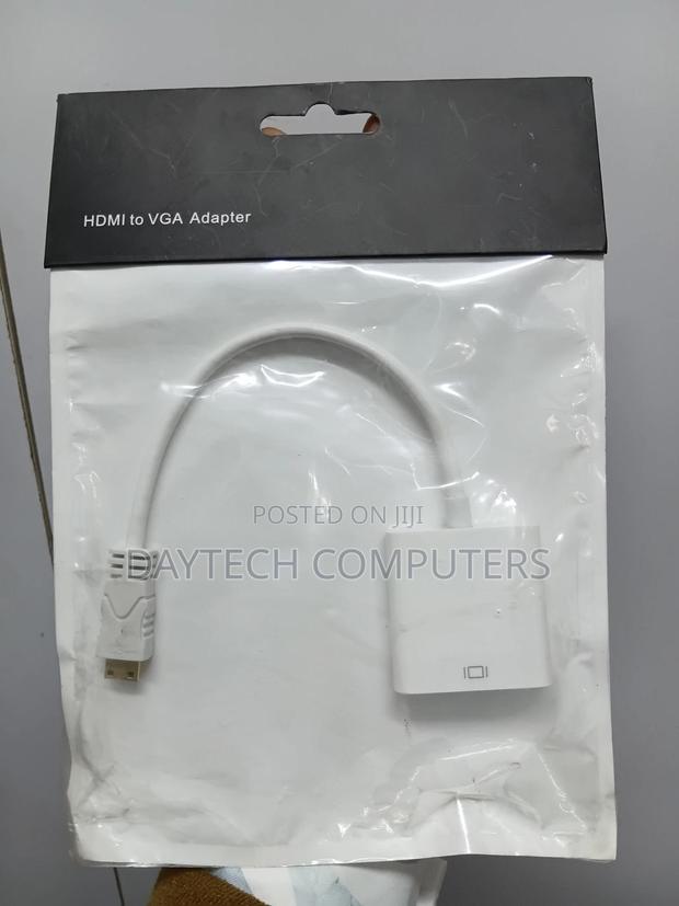 Mini Hdmi (Male) to Vga Adapter (Female)
