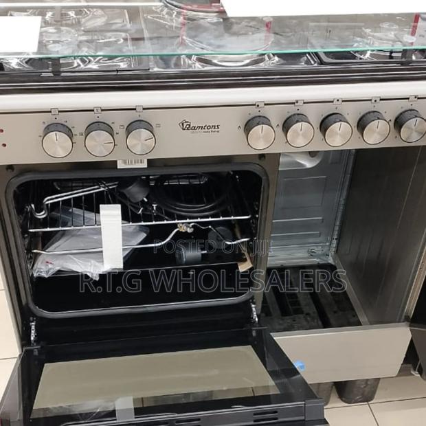 Ramtons 60×90 4 Gas + 2 Electric Cooker With Gas Compartment
