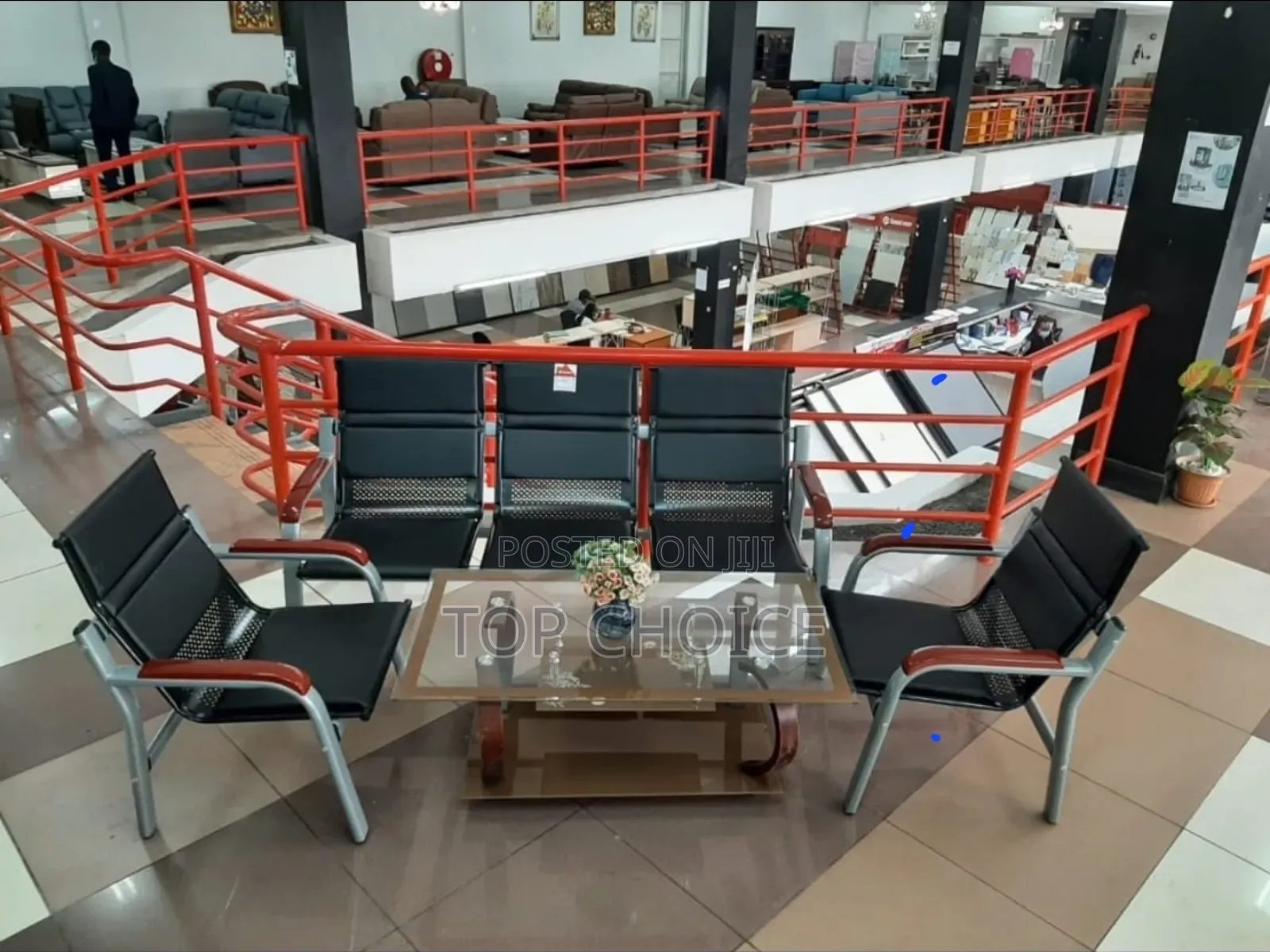 Office Waiting Sofa 5-Seater
