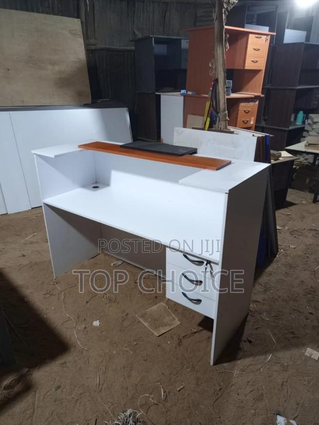 Custom Design - 1.2m Receptionist Table - thumbnail 2