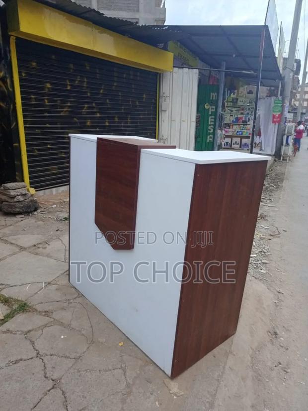 Custom Design - 1.2m Receptionist Table - thumbnail 3