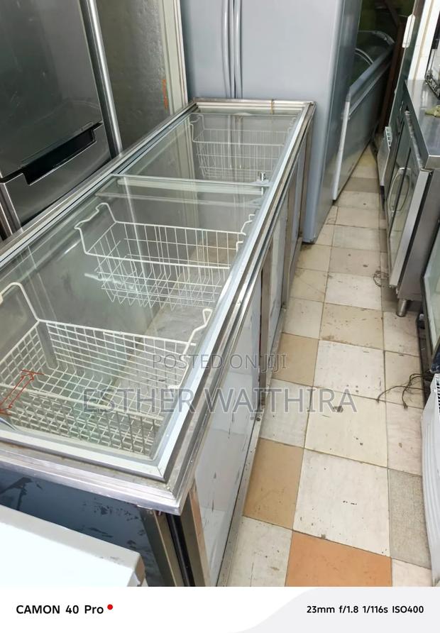 Very Clean and Neat Freestanding Display Freezer - thumbnail 3