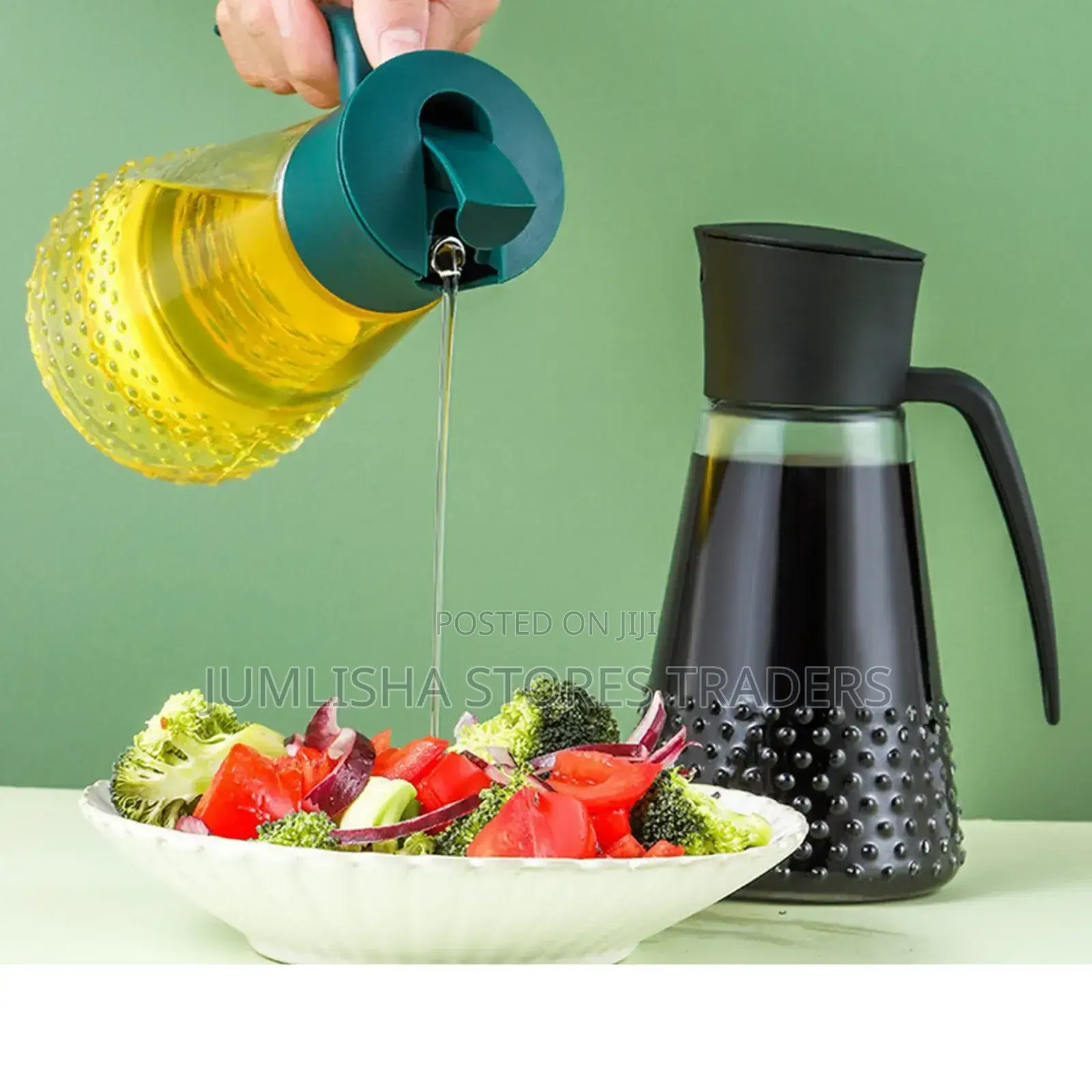 *Oil Jar*
*Capacity: 630ml*
*Black Green Available*