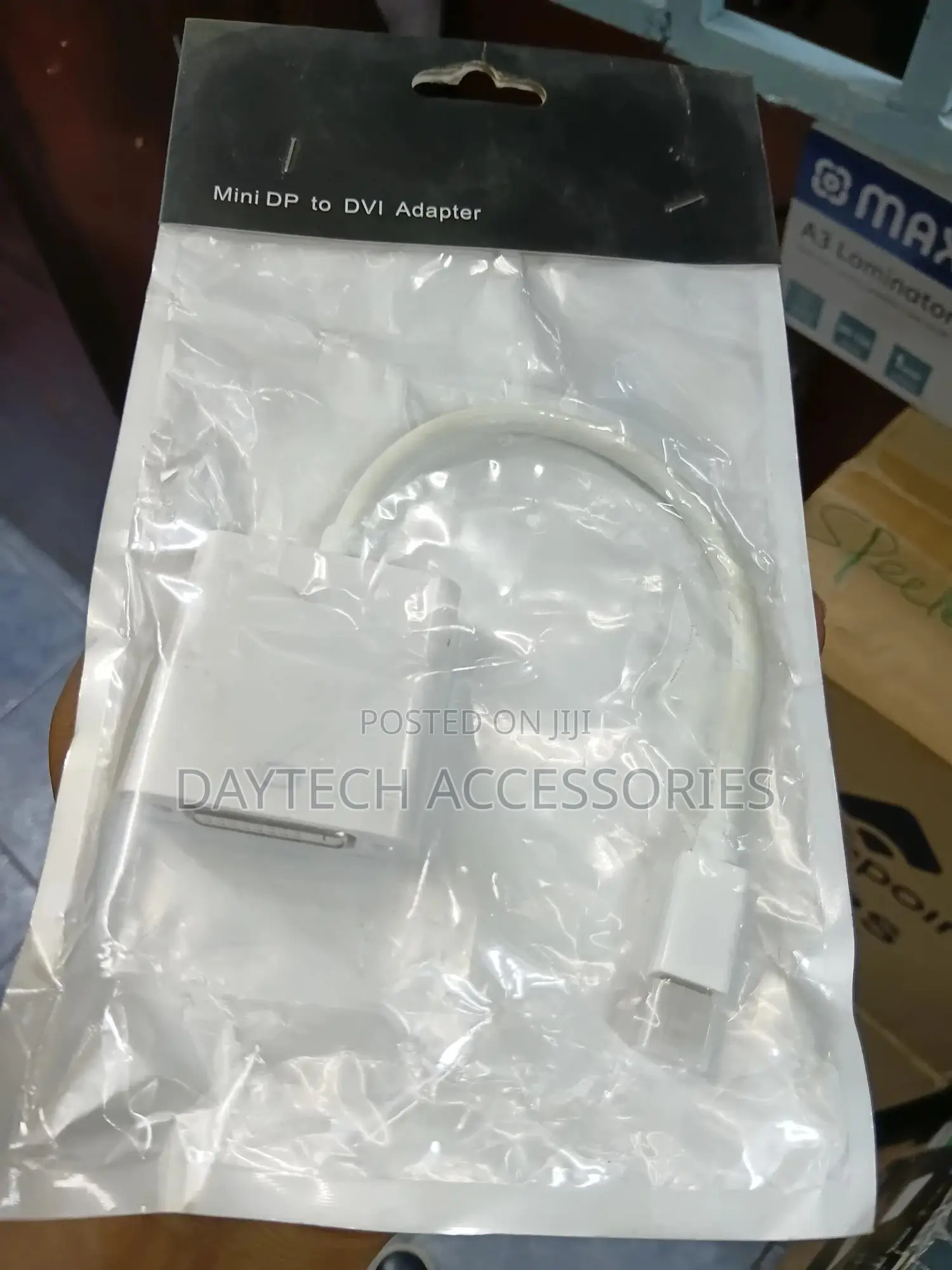 This Is a Mini Displayport to Dvi Adapter.