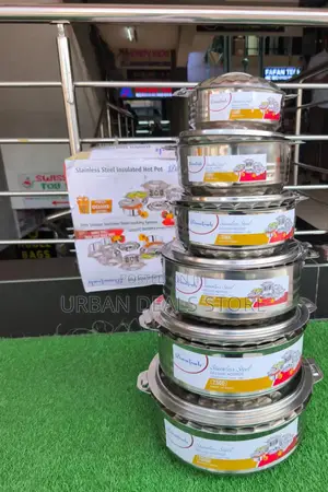 6pcs Divine Touch High Quality Stainless Steel Hotpots
