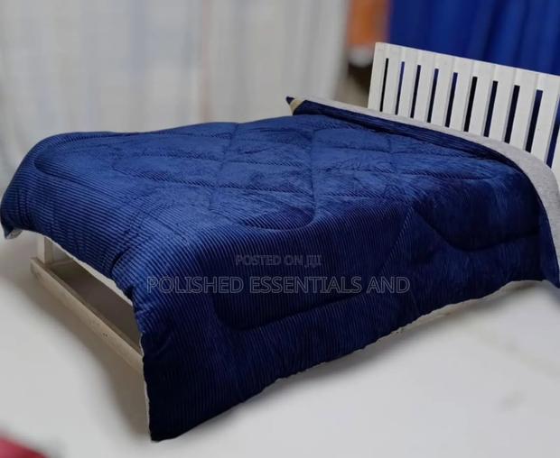 Navy Blue Warm and Cozy Velvet Duvets