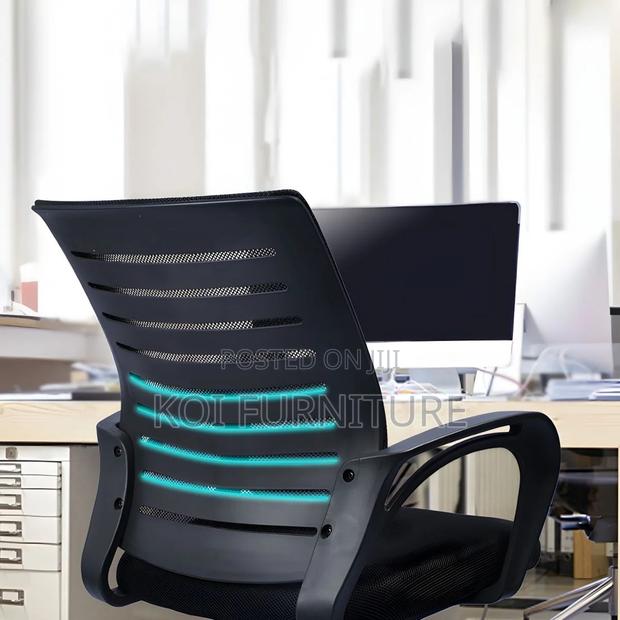 Office Chair; Strong Mesh Fabric Chairs - thumbnail 6