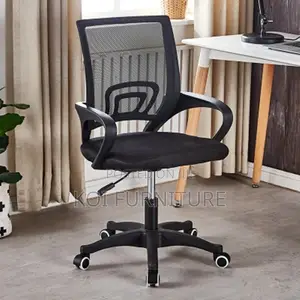 Office Chairs; Fabric Home Office Clerical Mesh Chair