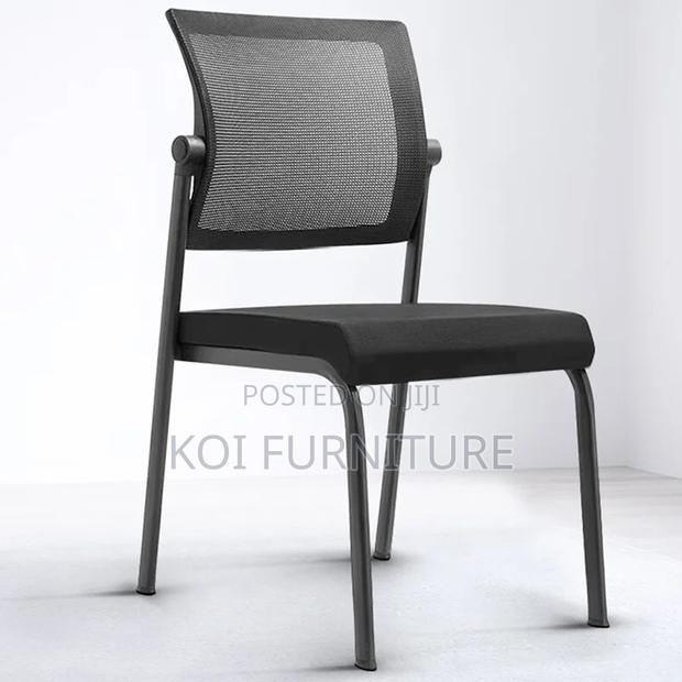 Office Chairs; Strong Fabric Mesh Office Visitor Chairs - thumbnail 2