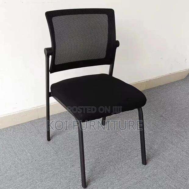 Office Chairs; Strong Fabric Mesh Office Visitor Chairs - thumbnail 6