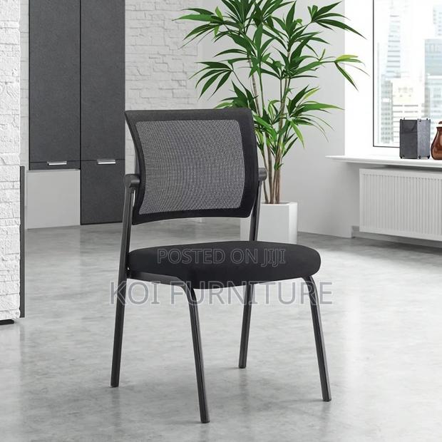 Office Chairs; Strong Fabric Mesh Office Visitor Chairs - thumbnail 9