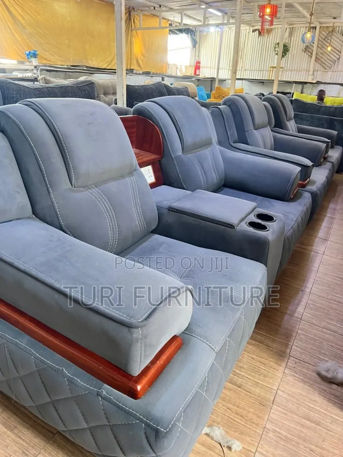 SGR With Charging Pot Sofa